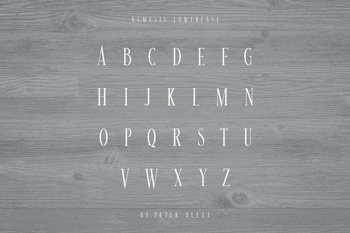Nemesis Vintage Font, a Serif Font by JumboDesign (Photo 5 of 7)