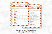 Thanksgiving Emoji Game For Adults, a Card Template by Snapybiz (Thumbnail 2 of 8)