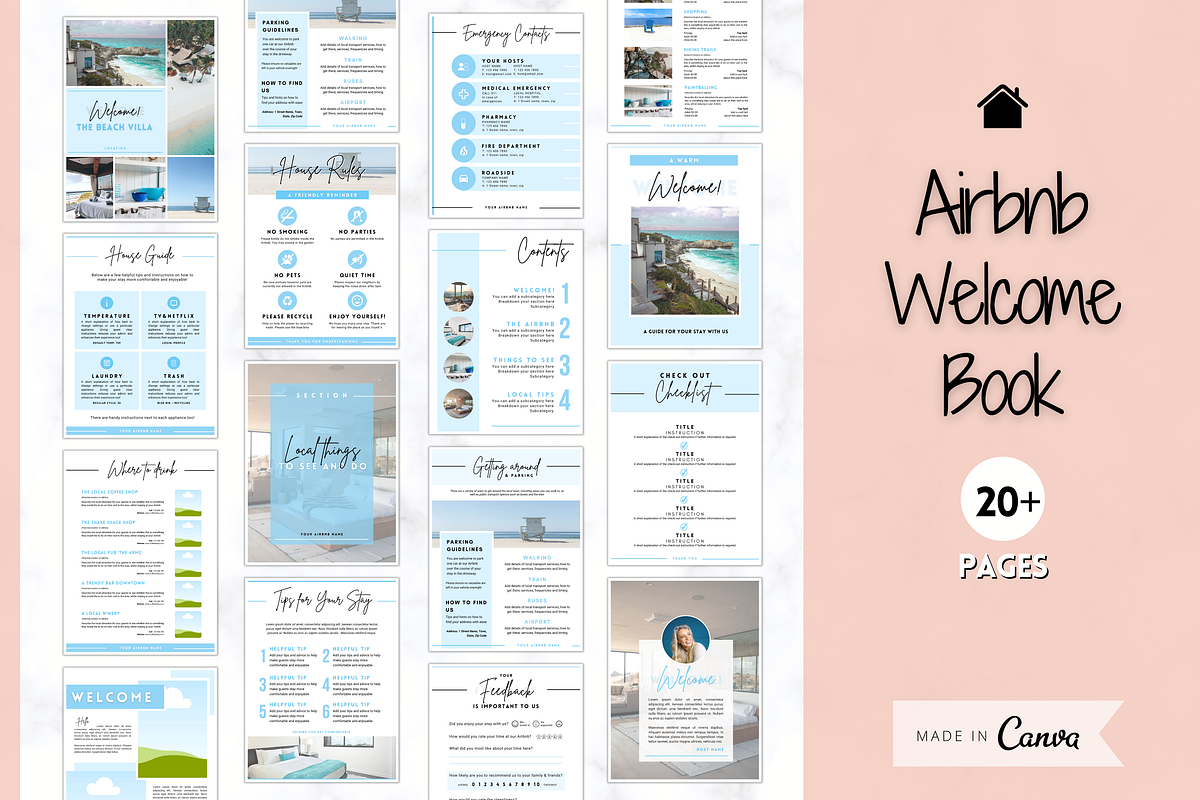 The Ultimate Airbnb Host BUNDLE!, a Poster Template by Templatables (Photo 3 of 10)