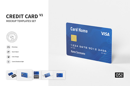 Credit Card vol.01 - Mockup
