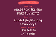 Mushroom Sugar Font & Elements, a Font by Cuppakeri (Thumbnail 2 of 2)