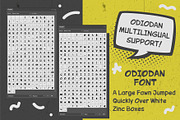 Odiodan a Comic Strip Font, a Handwritten Font by Rasiorise Studio (Thumbnail 5 of 12)
