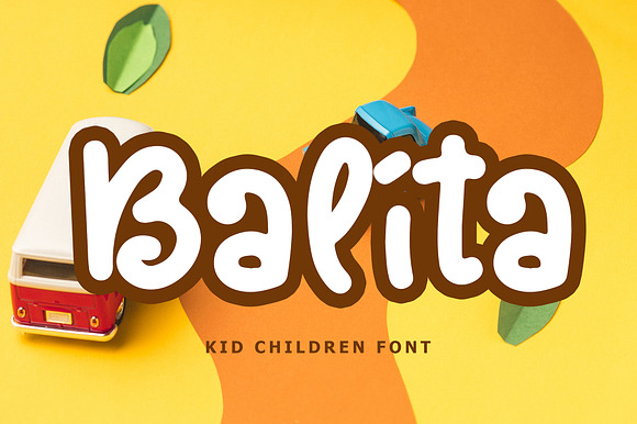 Balita Kids Display Font preview 8