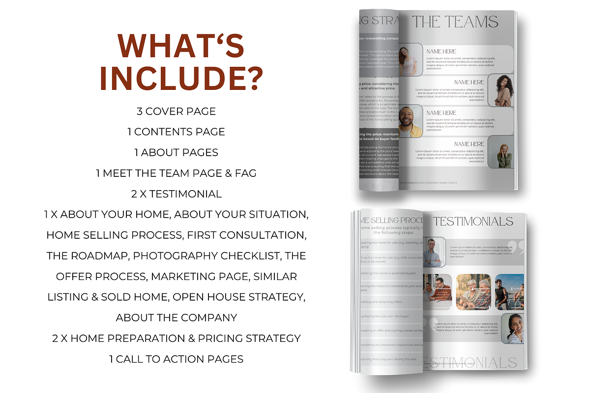 Editable Seller Guide Canva Template, a Marketing Template by Digital By Nikoleta (Photo 3 of 11)