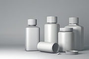 Medicines Packaging Mock-Up, a Cups & Container Mockup by maximmmmum (Thumbnail 2 of 7)