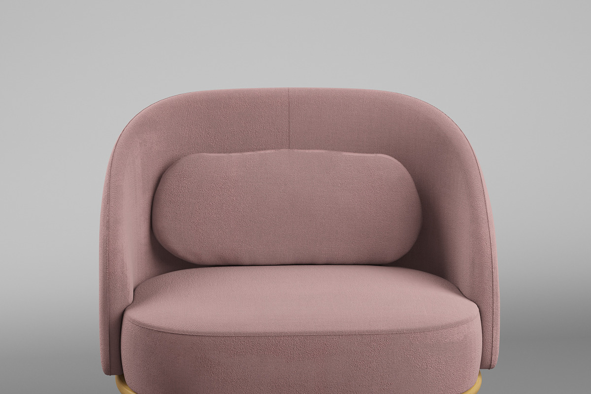 Fuuga Armchair, a Furniture 3D Model by NOMODOL (Photo 4 of 6)