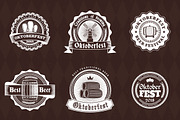 Set of Oktoberfest Badges, a Branding & Logo Template by AntartStock (Thumbnail 3 of 3)