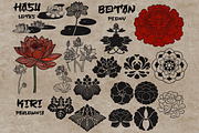 Japan traditional elements Procreate, a Brush Add-On by TheWhiteCatLab (Thumbnail 20 of 20)