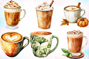 Watercolor Fall Fishing Clipart PNG, an Icon by Canvas Craft (Thumbnail 3 of 4)