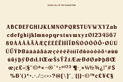 CS Bolt – Bold Serif Font, a Serif Font by Craft Supply Co. (Thumbnail 8 of 8)