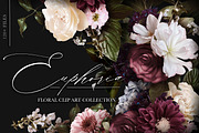 Euphoria Floral Clip Art & Patterns, an Object Graphic by Eclectic Anthology (Thumbnail 1 of 17)