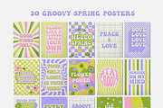 Groovy Spring, a Background Graphic by Bosotochka♥Art (Thumbnail 6 of 12)