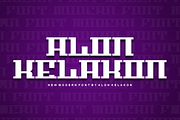 Sans Cobra Font, a Serif Font by alon kelakon (Thumbnail 3 of 5)