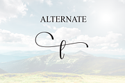 Mountain | Script Font, a Handwritten Font by Scratchones (Thumbnail 8 of 9)
