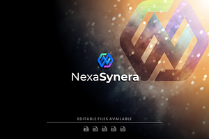Gradient Modern Letter N Logo Design, a Branding & Logo Template by Artnivora.Std