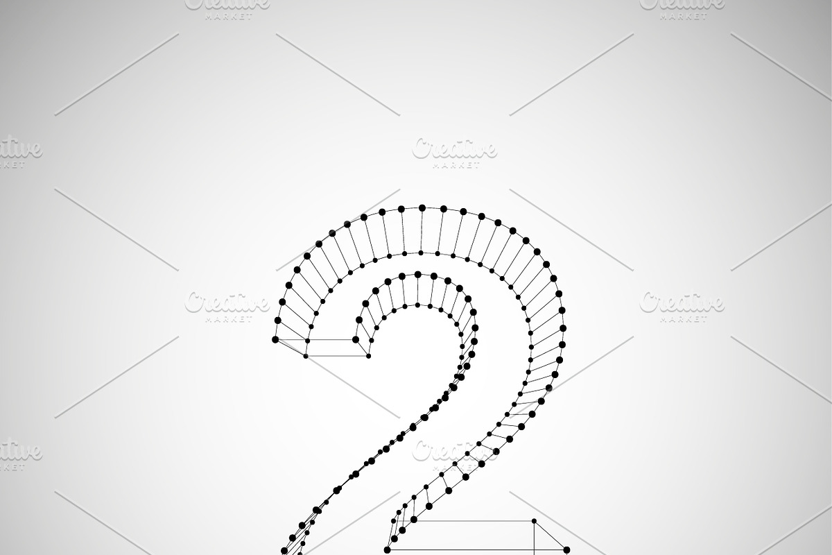 3D Mesh Numbers preview 4