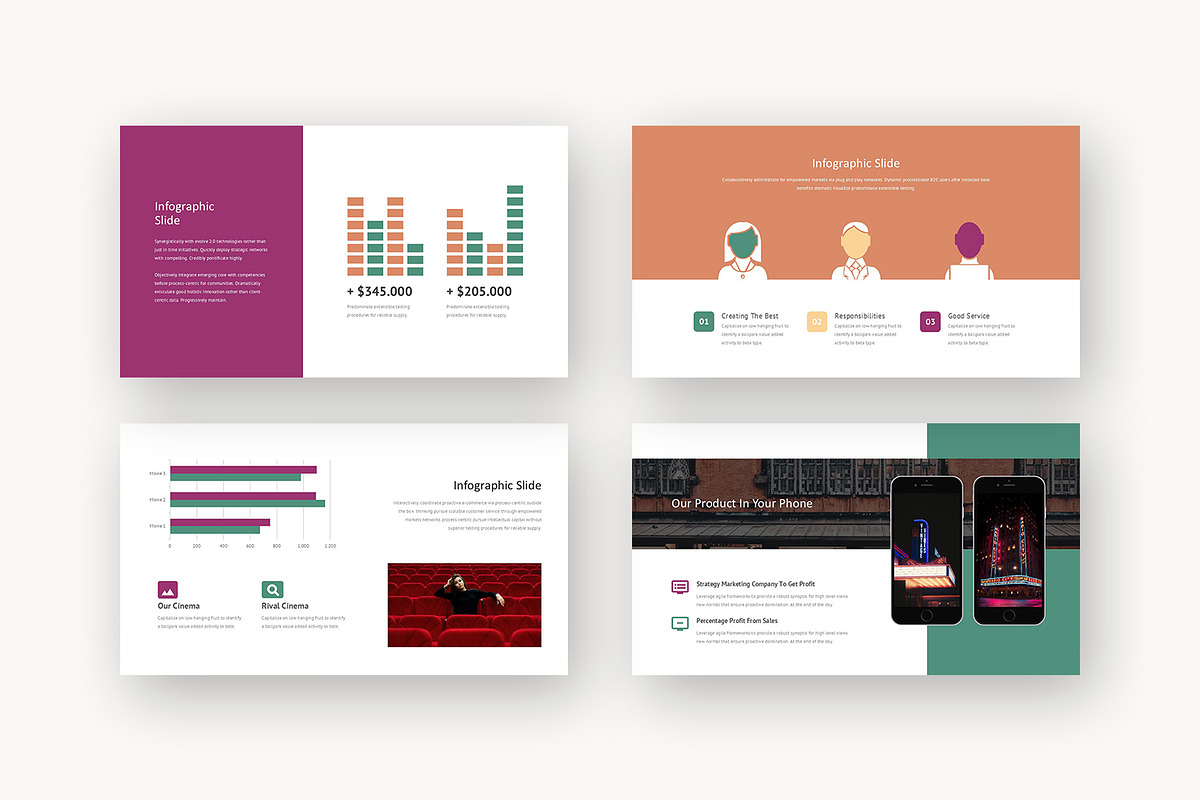 Quma : Entertainment Powerpoint, a Presentation Template by Punkl Camp (Photo 7 of 16)