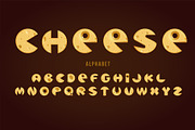Cheese Alphabet Font Set, a Graphic by Pro_Vector (Thumbnail 2 of 2)