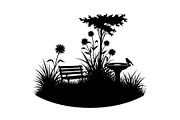 50 Botanical Garden Silhouette bundl, an Illustration by Designs_River (Thumbnail 51 of 51)
