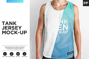 Tank Jersey Mock-up, a Product Mockup by Mocca Mockups Store (Thumbnail 1 of 5)