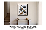Watercolor Blooms, a Decorative Illustration by Digital Art Creations (Thumbnail 3 of 6)