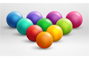 Abstract molecules particles set, an Education Illustration by kotoffei