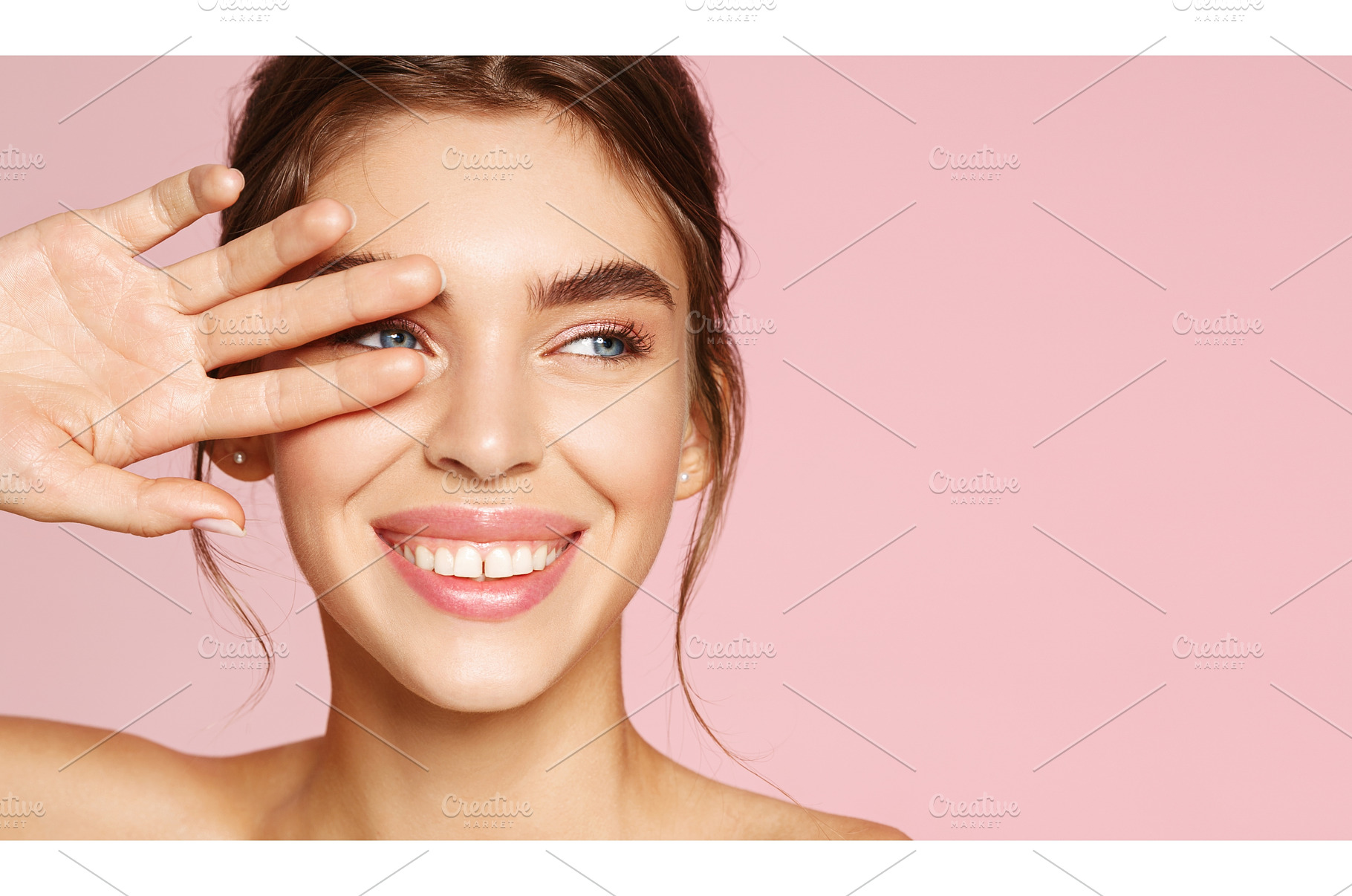 Skin care. Woman with beauty face, a Beauty & Fashion Photo by ringsaroundme