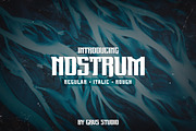 Nostrum Font, a Font by GRVS Studio (Thumbnail 1 of 5)