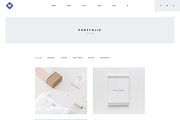 M - Minimal Portfolio Template, a Landing Page Template by bigpsfan's SHOP (Thumbnail 6 of 18)