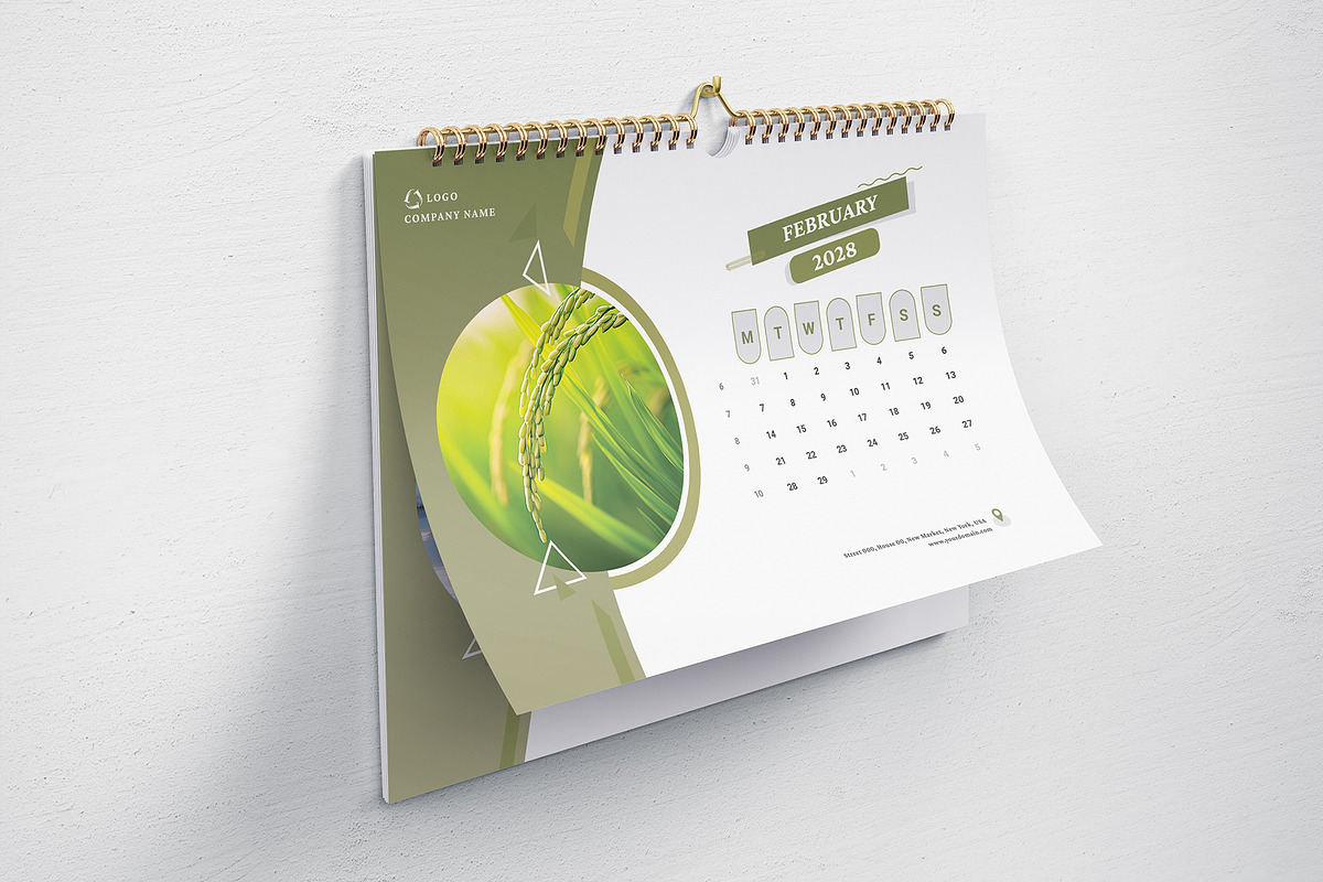 Calendar Template/Landscape 2026-28, a Stationery Template by Design Zone (Photo 3 of 8)