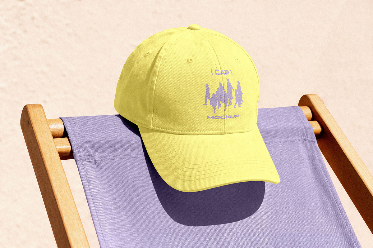 Cap Mockup, a Hat Mockup by Design Squad (Photo 3 of 4)