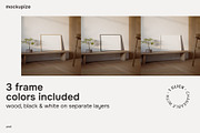 Japandi DIN A Horizontal Mockup, a Household Mockup by mockupize (Thumbnail 2 of 7)