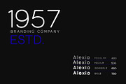 Alexio Ace Display Typeface, a Sans Serif Font by Foxtype (Thumbnail 5 of 11)