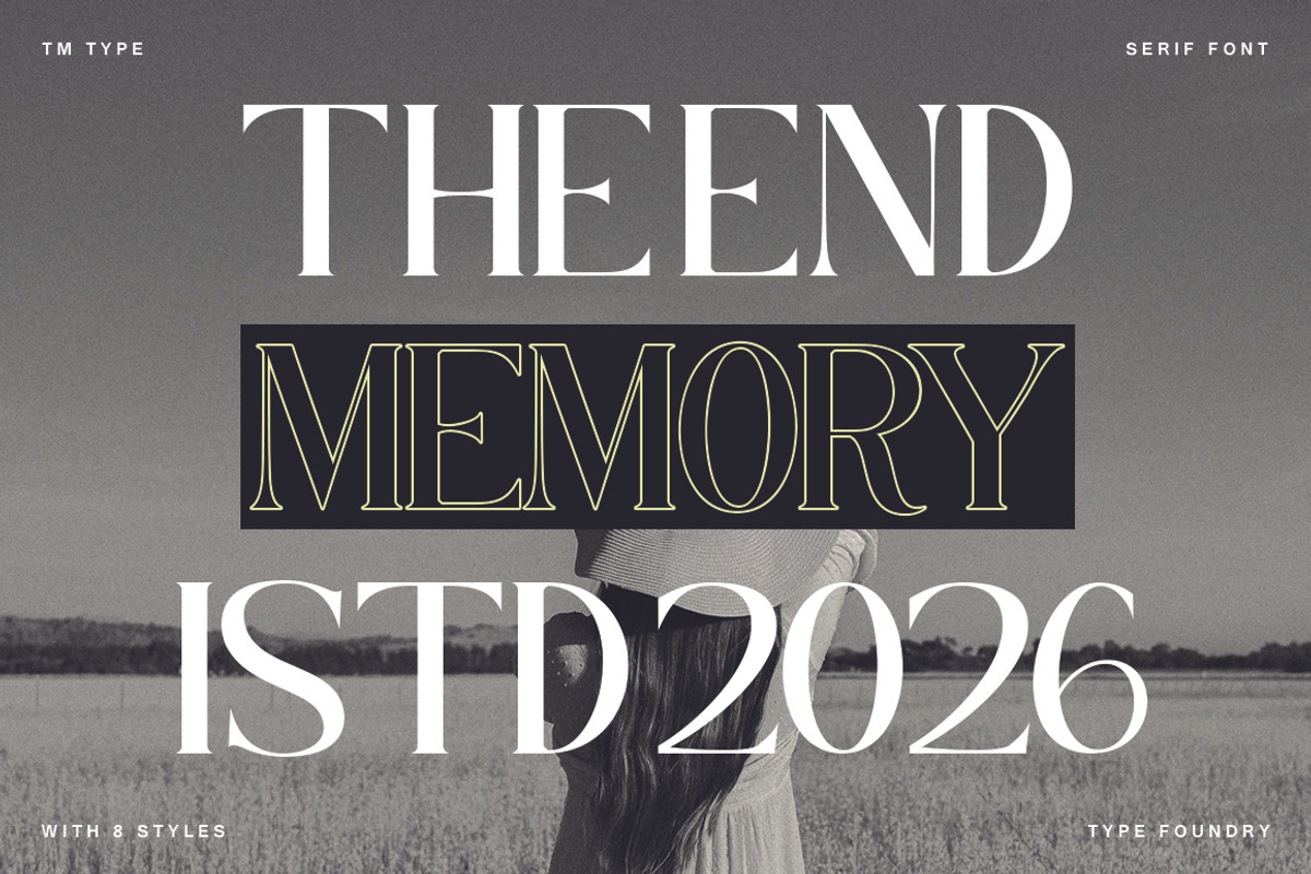 The New Memory, a Serif Font by TM Type (Photo 17 of 17)
