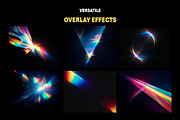150+ Crystal Light Leaks Overlays, an Object Graphic by Mikel Blazgad (Thumbnail 2 of 11)