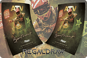 ATV Sport Event Flyer, a Flyer Template by regalDRAW (Thumbnail 2 of 4)