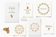 Boho Florals and Butterflies Bundle, an Illustration by DearLetters (Thumbnail 8 of 16)