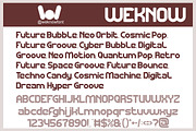 Chocolate font, a Sans Serif Font by weknow (Thumbnail 5 of 8)