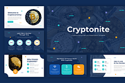 Cryptocurrency PowerPoint Template, a Presentation Template by Biwarastudio (Thumbnail 2 of 6)