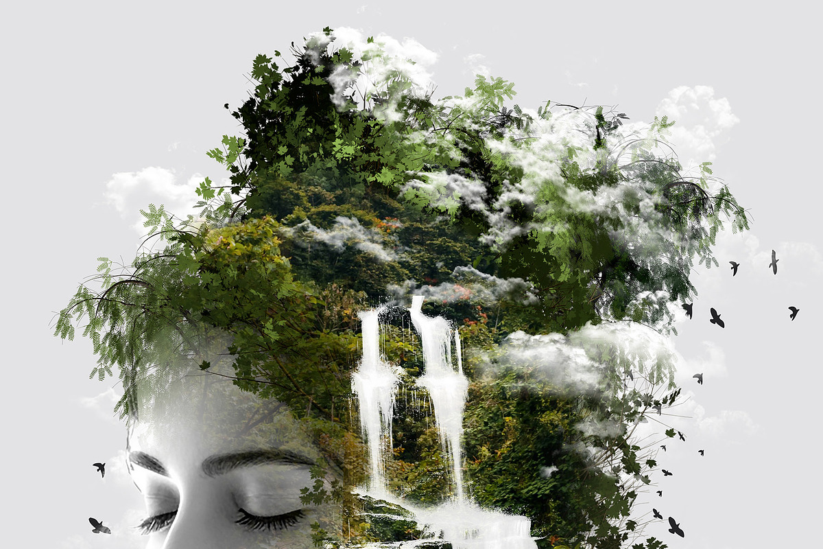 Surreal Double Exposure Photo Effect, a Brushes & More by MRI STUDIO (Photo 18 of 19)