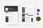 Proposal | MS Word & Indesign, a Stationery Template by design_hut (Thumbnail 1 of 7)