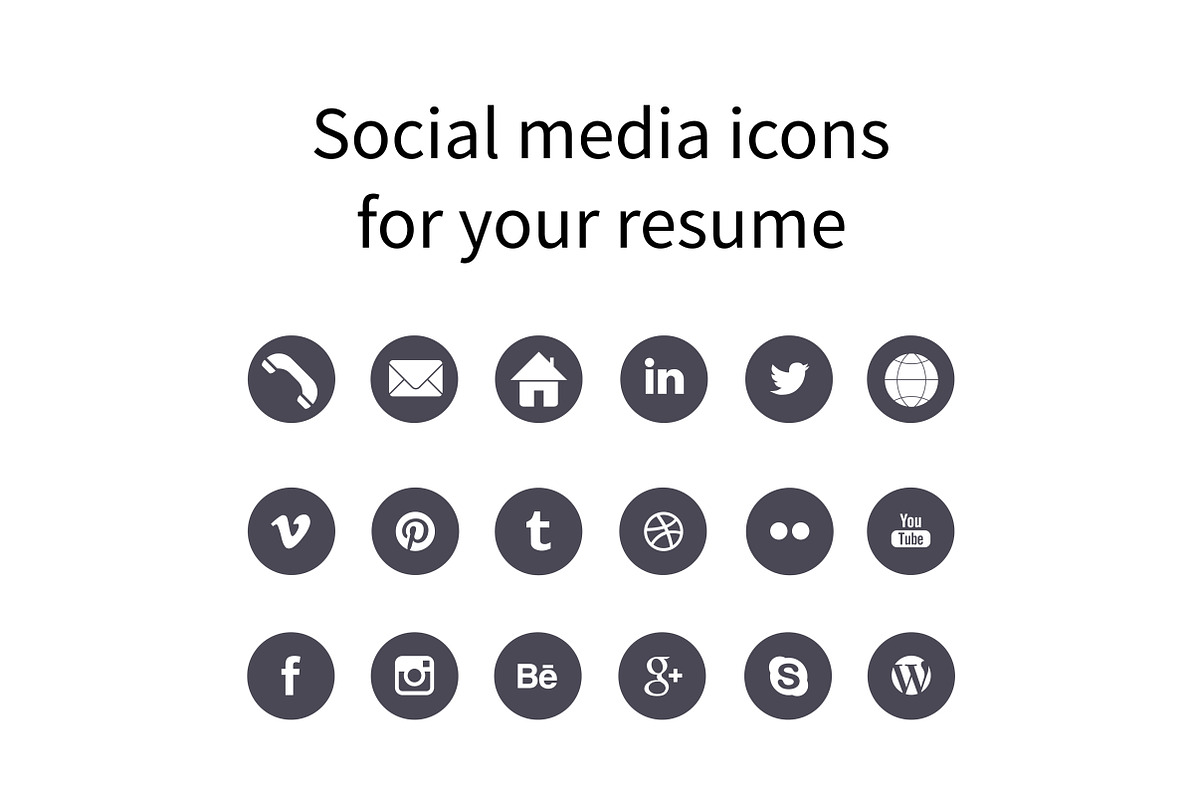 Resume template Simple style, a Resume Template by Annakristal (Photo 5 of 5)