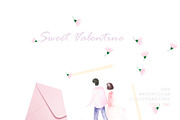 Sweet Valentine, a Person Illustration by Knysh Ksenya (Thumbnail 3 of 7)