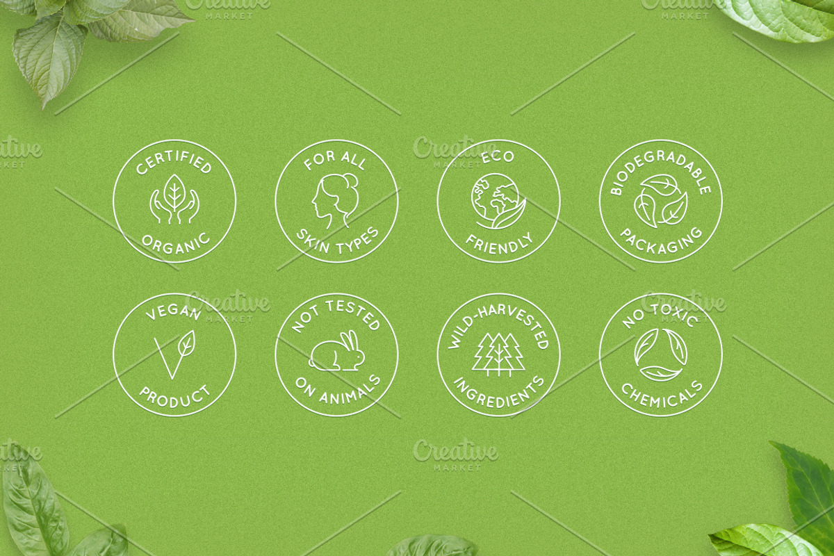 Organic cosmetics and products, a Graphic by venimo (Photo 5 of 6)