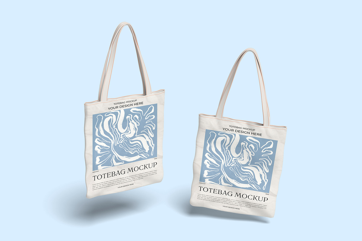 Tote Bag Mockup, a Cups & Container Mockup by xavier_studio (Photo 2 of 5)