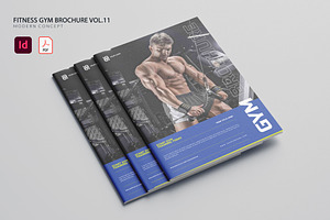 Fitness Gym Brochure Vol.11, a Brochure Template by Bewalrus Studio