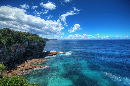 Stunning view of Diamond Bay cliff a, a Photo by Iftikhar Alam