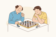Fatherhood Moments Illustration, an Object Graphic by Jump Studio (Thumbnail 5 of 12)