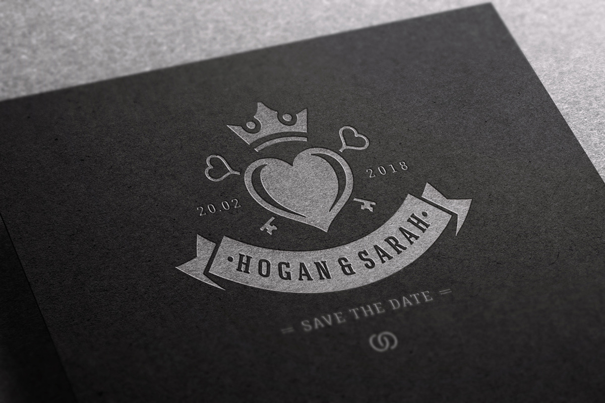 18 Wedding Logos and Badges, a Branding & Logo Template by Vasya Kobelev (Photo 7 of 10)
