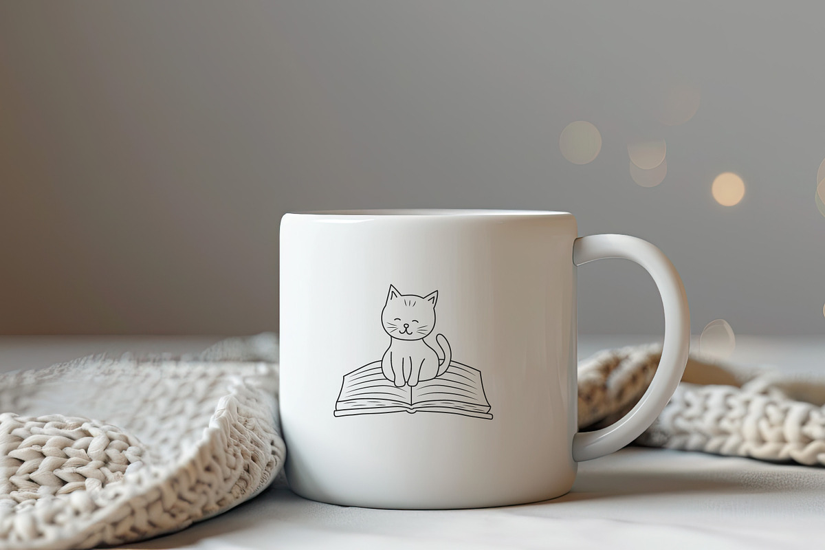 Library and books doodle set, an Education Illustration by JulyGart (Photo 4 of 6)